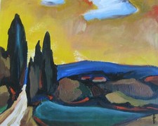 LANDSCHAFT TOSKANA Original
