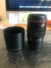 Canon EF 100 mm f2.8 USM L IS Macro Objektiv - in sehr gutem Zustand.