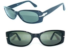 PERSOL SONNENBRILLE SCHWARZ GRÜN 2606 RATTI JAMES BOND 007 2720 BRILLE 2786 ETUI