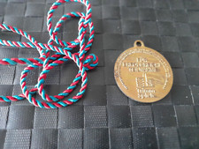 Trimm Spiele - Medaille für erfolgreiche Teilnahme - Motiv Radfahrer