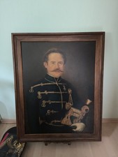 Großes Ölgemälde eines