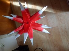K3 /  Weihnachten Deko Leuchtender Stern innen + aussen 55 cm /  sehr schön