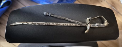 Antiker brieföffner offiziers - brieföffner,