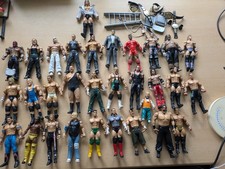 WWE Wrestling Figuren Sammlung Ruthless Aggression 31 Figuren + Zubehör