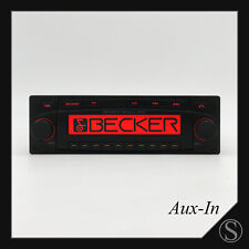 Becker Mexico Pro mp3 BE7937 Radio für AUX-IN Audi 80 100 A6 BMW E30 E36 E46 E34