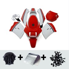 Red White Fairing Body Kit For