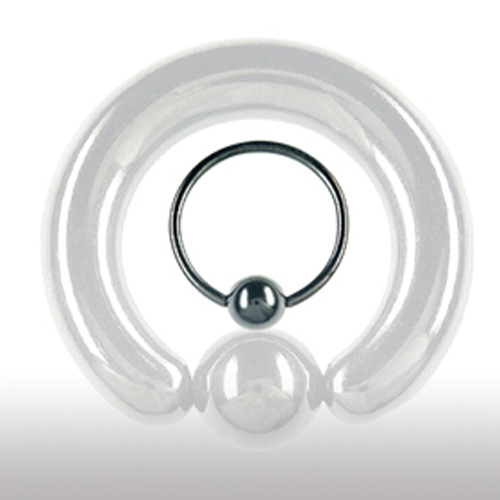 Schwarz 8mm klemmkugel ring - 8mm,