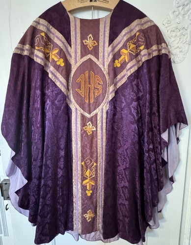 Violettes messgewand gotische - violettes, messgewand,