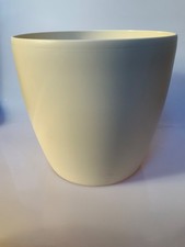 übertopf kunststoff cremefarben 25cm