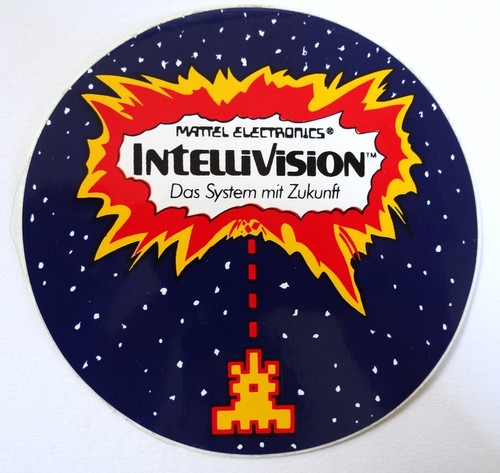 Werbe aufkleber intellivision - werbe-aufkleber,