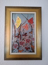 Emaillebild eingerahmt