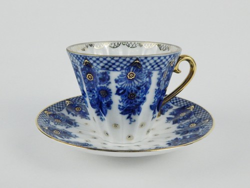Vintage tasse mit untertasse - tasse,
