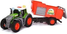 Dickie Toys - Fendt Traktor mit Anhänger (26 cm) - Traktor-Spielzeug für Kinder