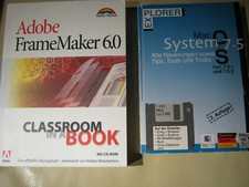 Adobe FrameMaker 6.0 mit CD-ROM und INtex System 7.5 , 7.5.1 u. 7.5.2