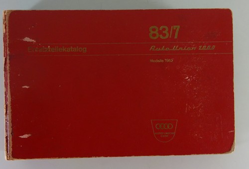 Teilekatalog dkw 1000 coupe - teilekatalog,