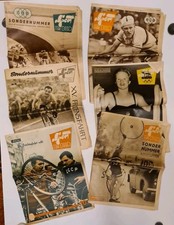   6x Sonderhefte   Friedensfahrt 1960er DDR Radsport  Sport im Bild top