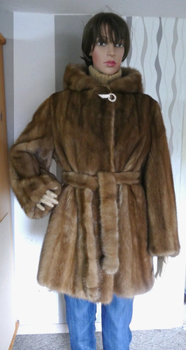 Echtpelz pelzjacke mantel - pelzjacke,