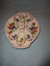 antike Servierschale Teller aus Porzellan Eierteller usw