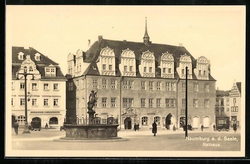 Ansichtskarte naumburg d - a.,