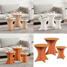 Couchtisch 3 pcs Massivholz