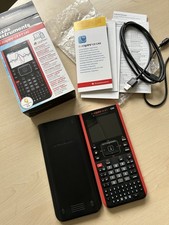 TEXAS INSTRUMENTS TI-Nspire CX II-T CAS Grafikrechner schwarz/rot