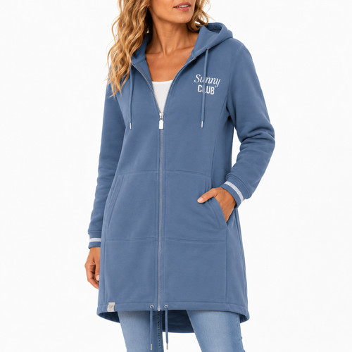 Zwillingsherz hoodiemantel - zwillingsherz,