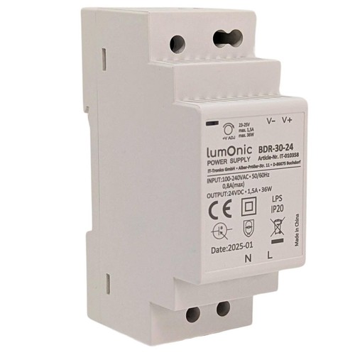 Netzteil hutschiene bdr - hutschiene, bdr-30-24