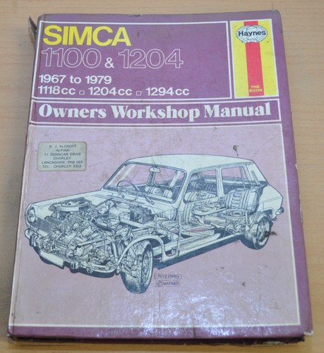Simca 1100 1204 1967 - simca,