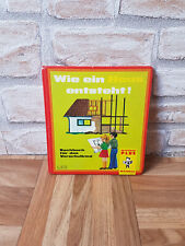Sachbuch Kinder | Wie ein Haus entsteht! | Pestalozzi Plus 1974 | Hausbau