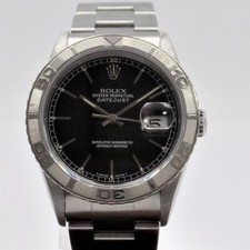 Rolex Datejust Turn-O-Graphe Automatik Uhr Full Set 1997 Edelstahl 36 mm