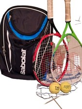  Junior Tennisschläger von Wilson 2 Stück,2 Tennisbälle 1 Tennisrucksack