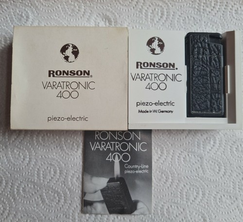 Ronson varatronic 400 gas - varatronic,