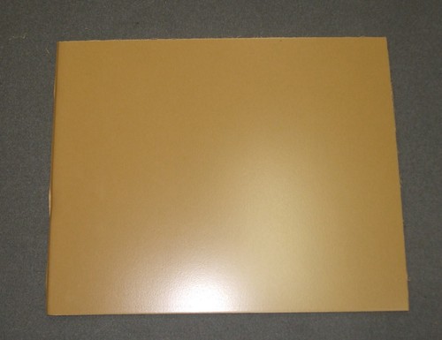 Gummiplatte lederfarbig - 3,5, mm
