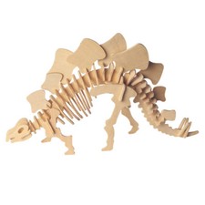 Stegosaurus holzbausatz - stegosaurus, 3d