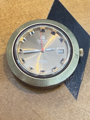 Vintage tissot sideral - vintage,