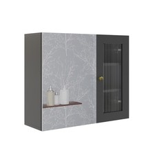 Badspiegelschrank Vicco Malte 60 x 50 cm mit Spiegel