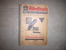Adressbuch Stadt Helmstedt 1949 - ERSTE NACHKRIEGSAUSGABE RAR