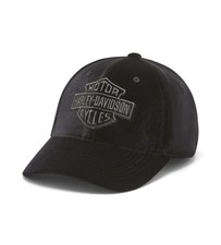 Harley-Davidson Velour Ballcap Damen Schirmmütze schwarz