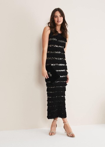 Phase eight kleid - eight, fransen