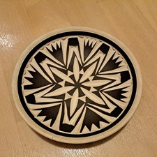 Keramik- Wandteller DDR VEB KKF Zittau 