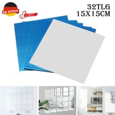 32x Spiegelfolie Selbstklebend