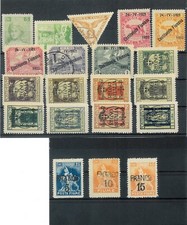 Briefmarken Fiume, 20 Stück