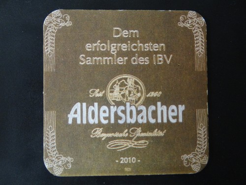 Bierdeckel goldener - bierdeckel, -"goldener