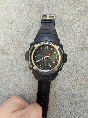 Casio shock awg - g-shock, awg-m100-1aer