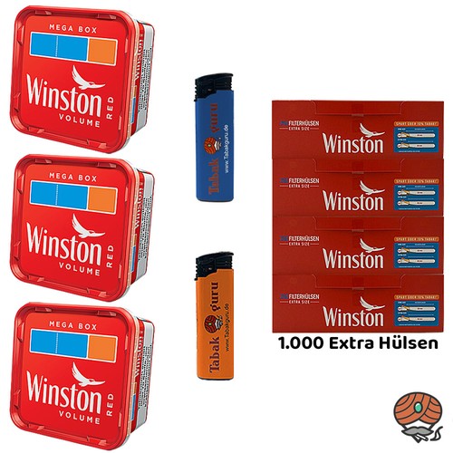 Winston red rot volumentabak - red/rot,