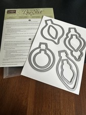 Framelits - Holiday Ornaments Stampin up Sizzix Big Shot