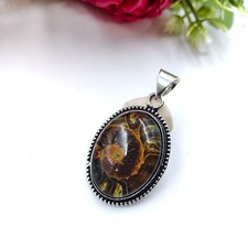 Ammonite Gemstone Handmade 925