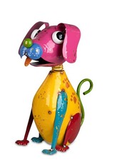 Dekofigur Hund sitzend H. 35cm