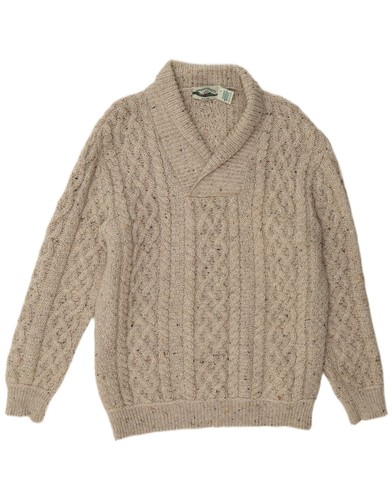 Aran crafts herren schalkragen - aran,