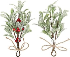 2stk Künstliche Mistelzweige